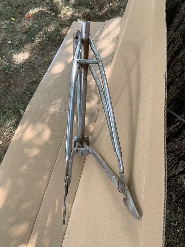 Vintage Sears / Murray Spaceliner Chrome Plated Bicycle Frame