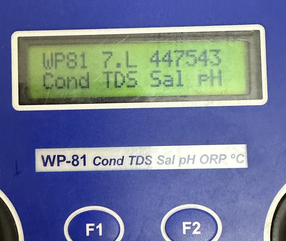 TPS WP-81Z Water pH ORP Conductivity and Temperature Meter