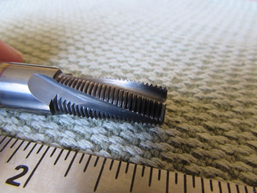 Vardex Solid Tungsten Carbide Thread Mill M12.0 x 1.0 Milling Tapping 1/2” Shank