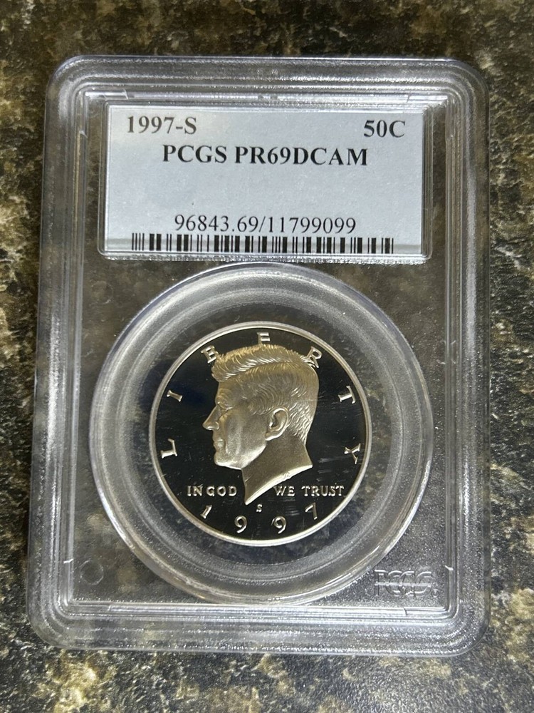 1997 S Half Dollars Kennedy PCGS PR-69 DCAM