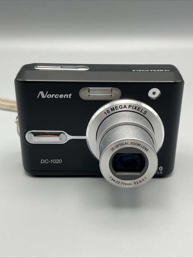 Norcent Digital Camera DC-1020 With Case Tested and Working