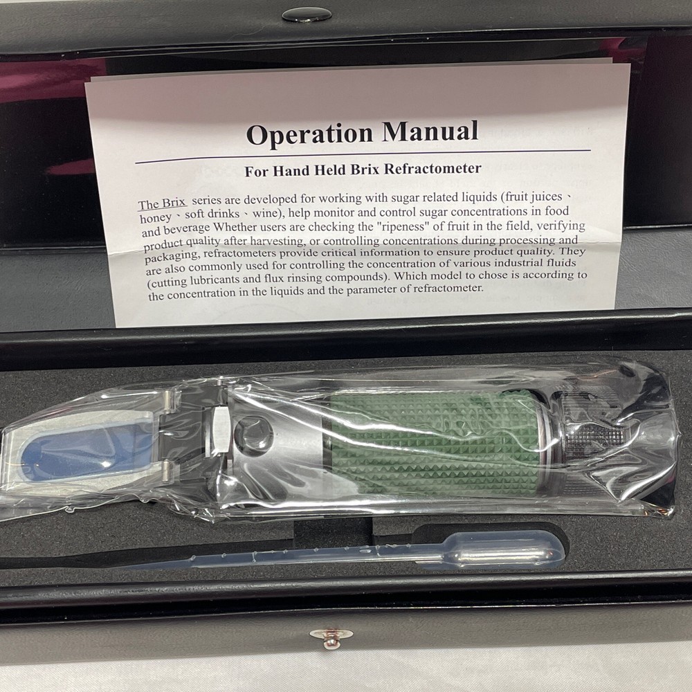 NEW Brix Series Refractometer Hand-Held Analytical