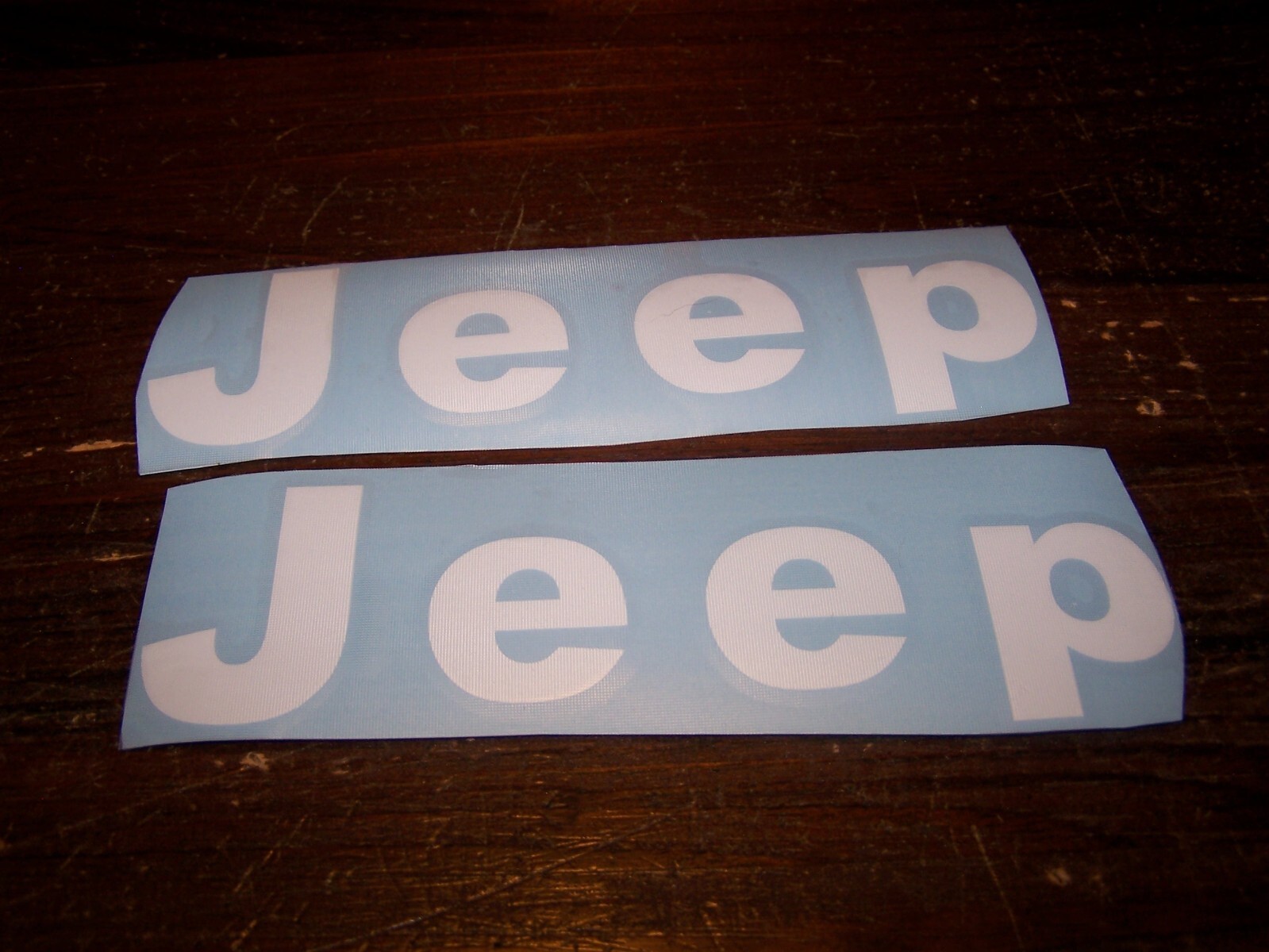 JEEP CJ FENDER VINYL DECAL SET CHOOSE COLOR YJ WRANGLER SCRAMBLER CJ5 CJ7 CJ8