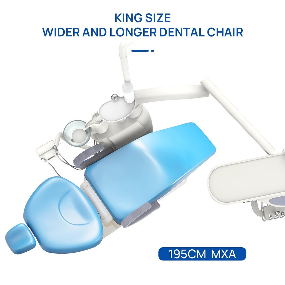 Dental Unit Chair Computer Control DC Motor Fully automatic integrated+ Stool CE