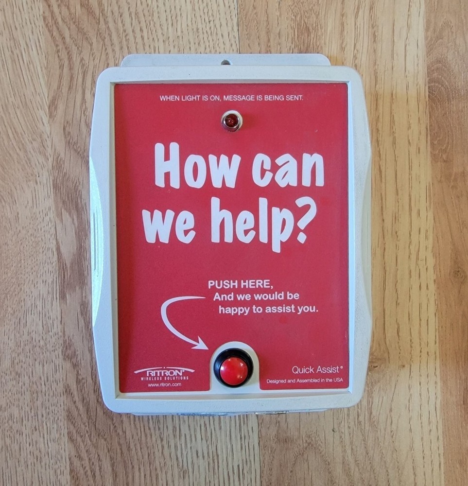 Ritron RQA-151M Callbox (How Can We Help?)