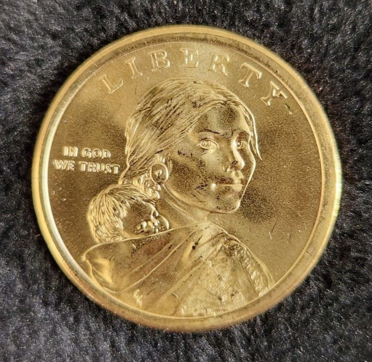 2021-P $1 Sacagawea Native American Dollar UNC