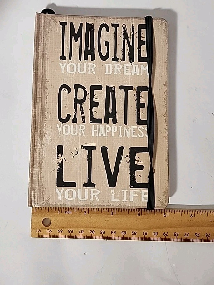 Pepper Pot Blank Notebook Journal Imagine Create Live