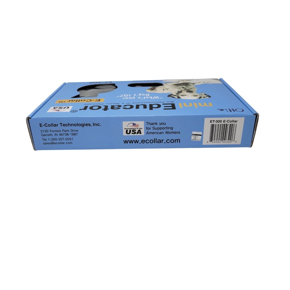 Mini Educator ET-300 E Collar Remote Dog Trainer Uncut Bungee Tested Complete