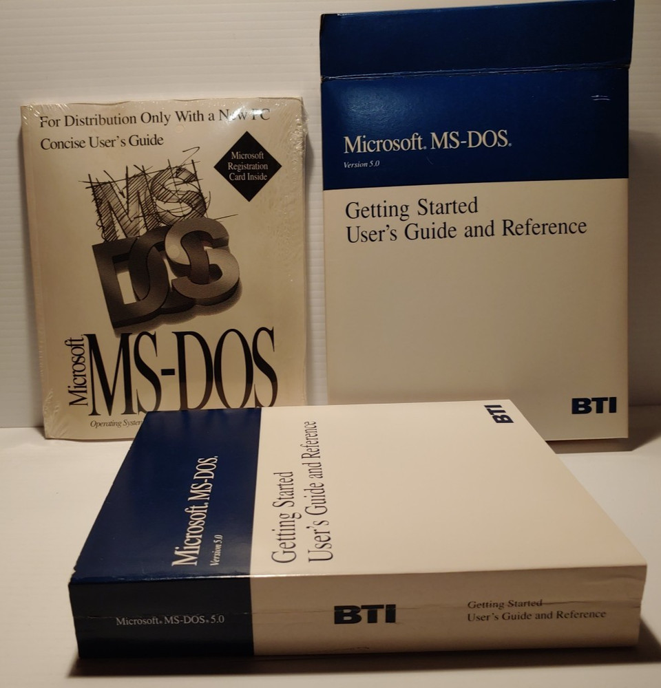 Microsoft MS-DOS 6.22 Operating System Plus Enhanced Tools 3.5" Discs ++++