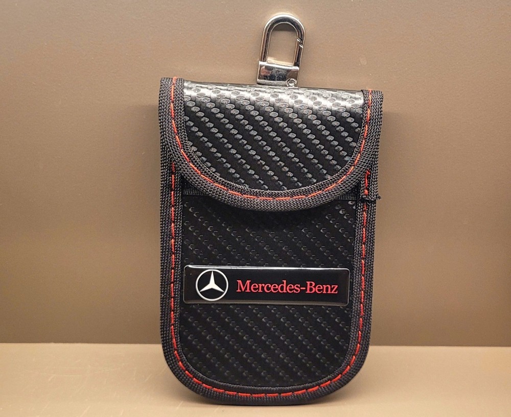 Mercedes Benz , 2 x PACK Faraday Pouch, A Class, B Class, C Class, E Class, CLK,