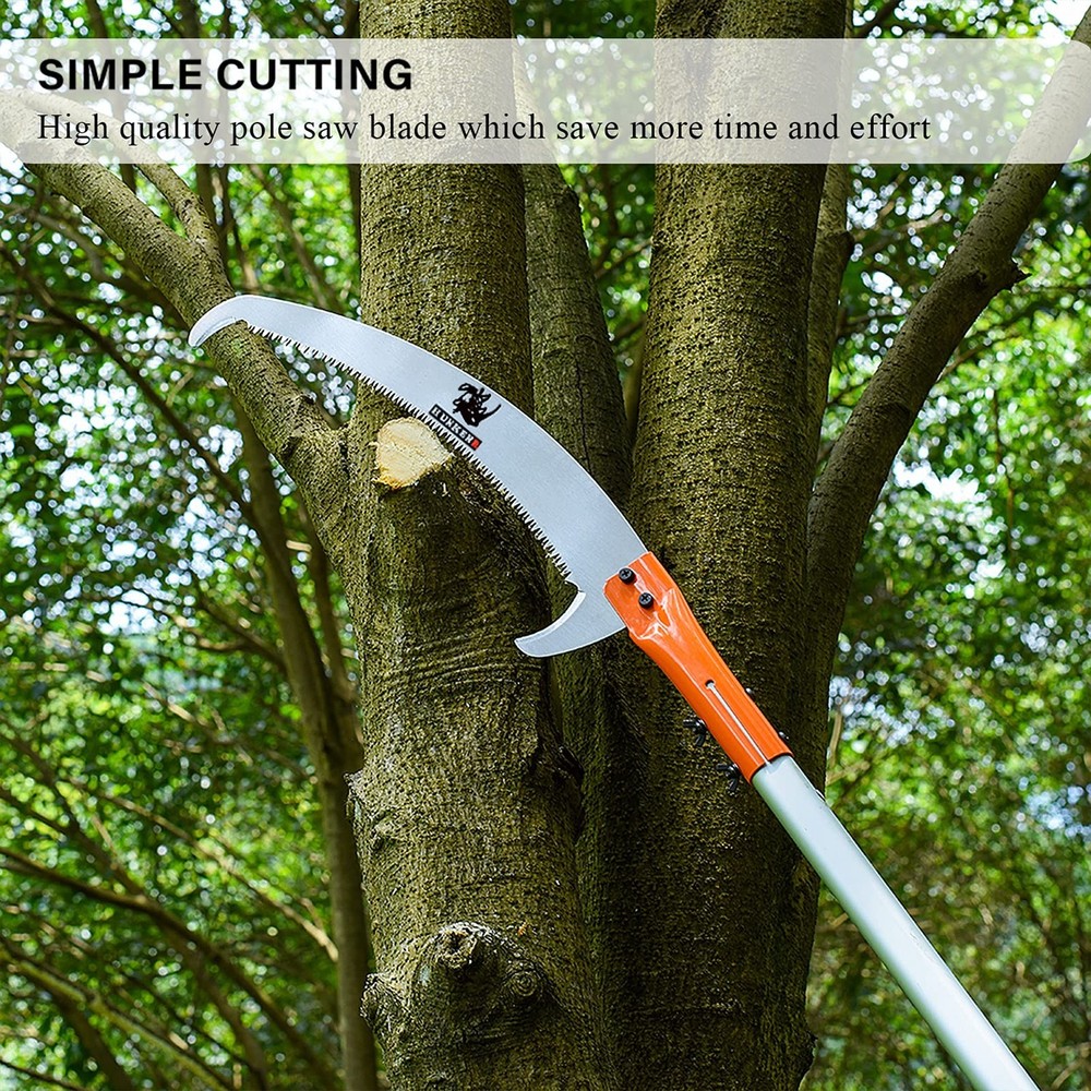 Tree Pruner Pole Saw Manual Extendable Long Tree Pruner Extendable，Pole P