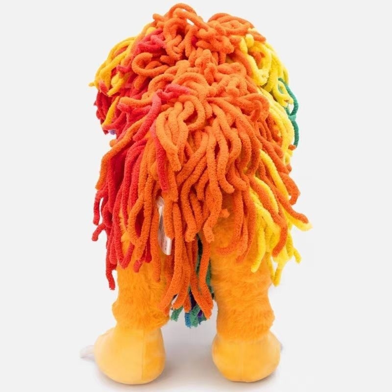 Game cartoon plush doll - Perfect Creature Yarnaby Rainbow-Mane Lion Plush Toy