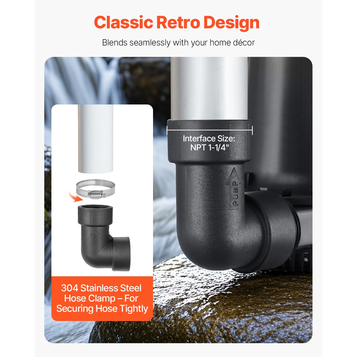 Basement Emergency Back-Up Sump Pump Backup Sump Pump System 2000GPH 0.17 HP