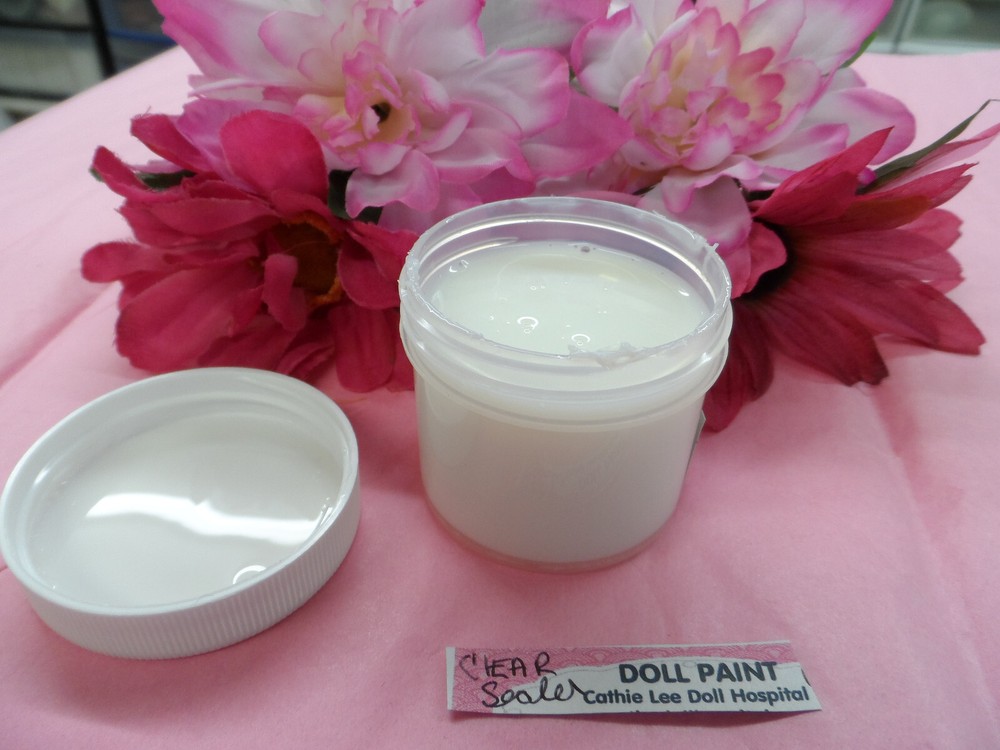 CL8 Clear Sealer for COMPOSITION DOLL REPAIR PAINT