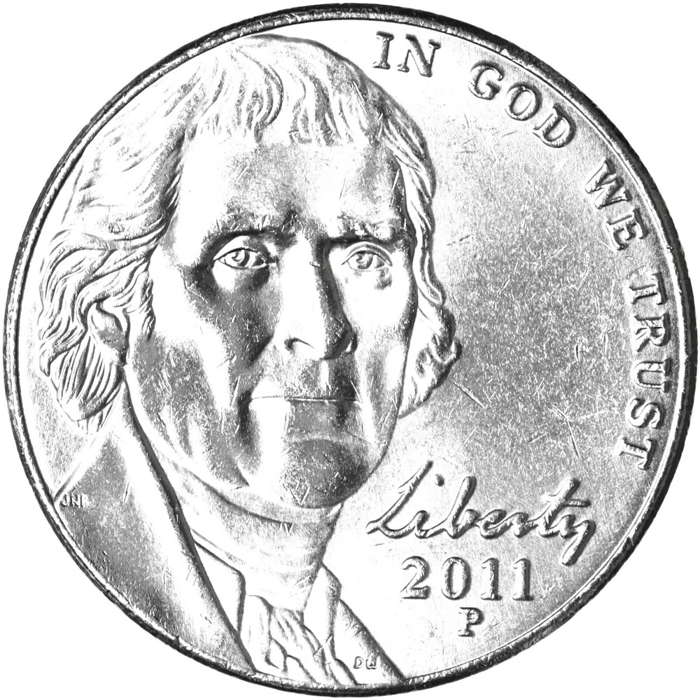 2011 P Jefferson Nickel BU Coin