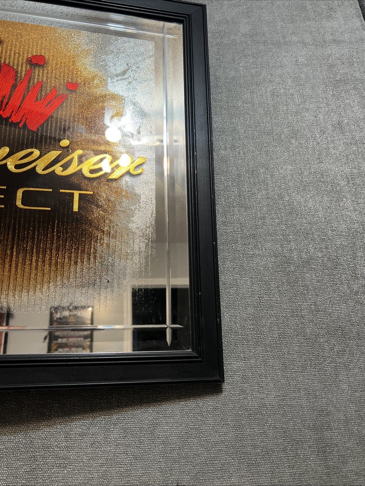 Budweiser Select 2002 Vintage Beer Mirror 24x22