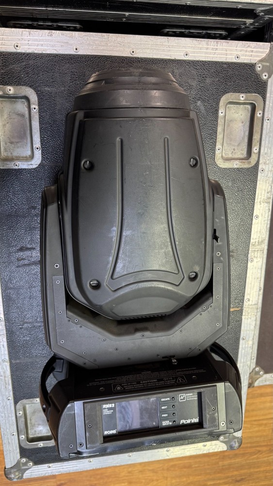 4 ROBE Pointe RNS2 Moving Head Light Road case with 4- MAKE OFFER -Will Seperate
