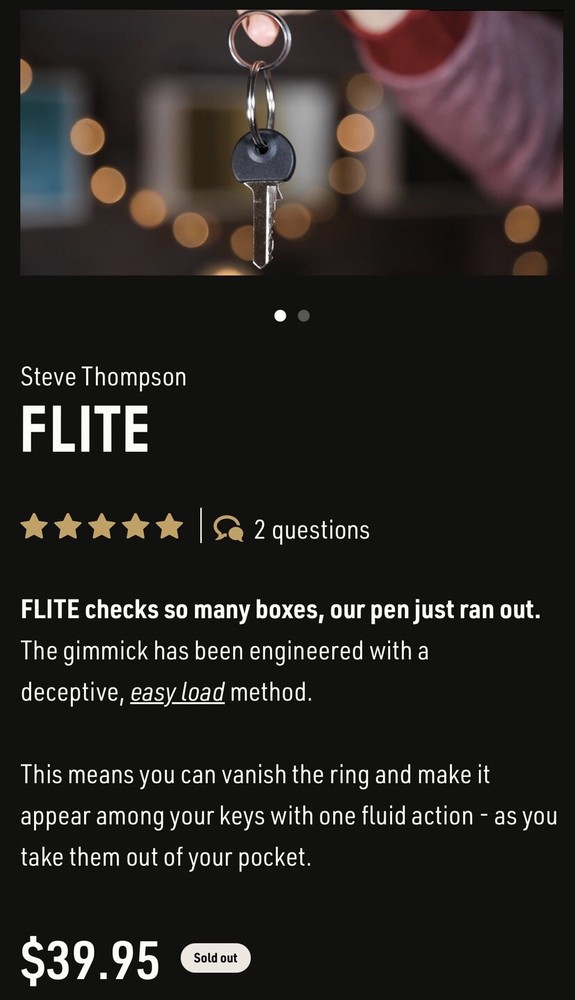 Flite Magic Trick
