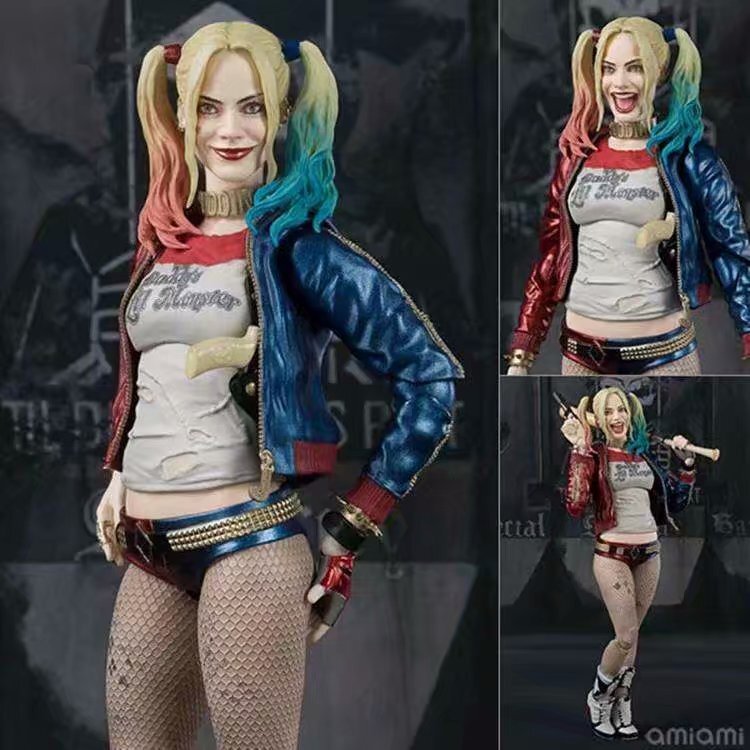 SHF Suicide Squad Harley Quinn 14cm PVC Action Doll New Product