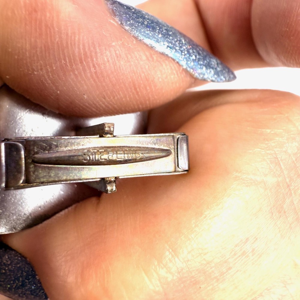 Gene Seidman On-The-Cuff Apple Computer Command Button Cufflinks, Rare Vintage