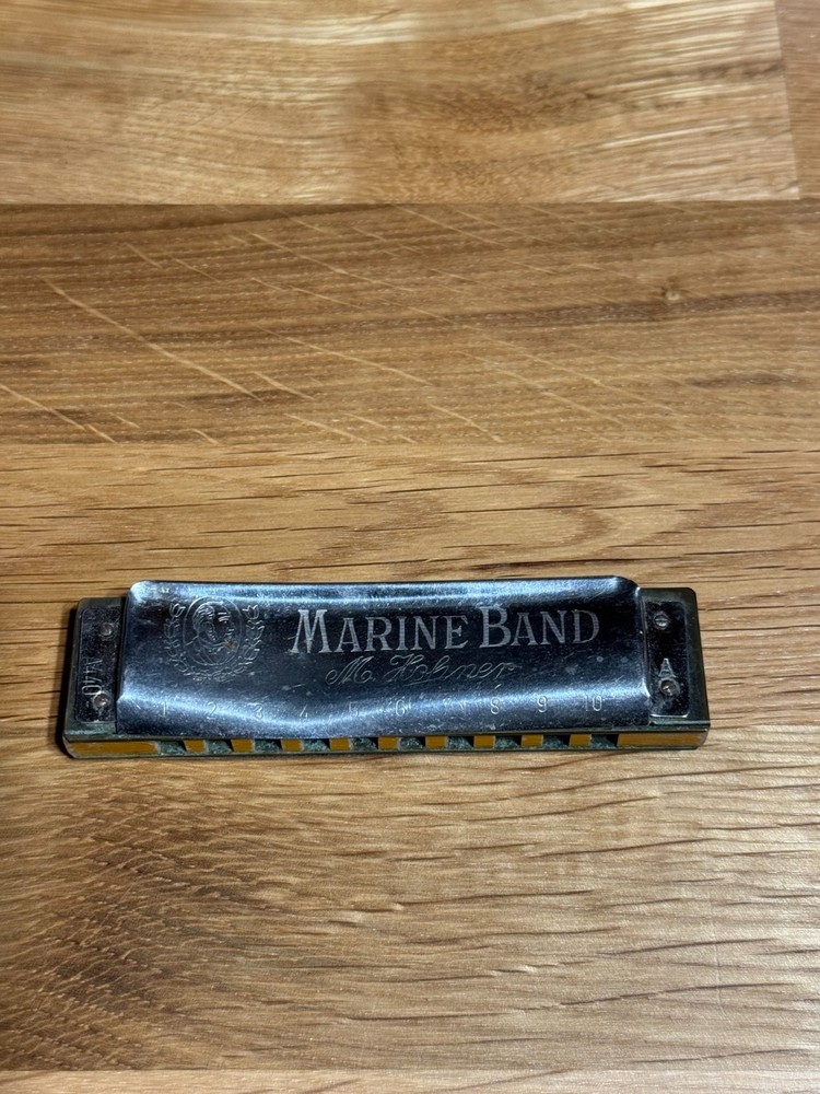 4 Harmonica Lot- 3 M.Hohner Marine Band + 1 First Note