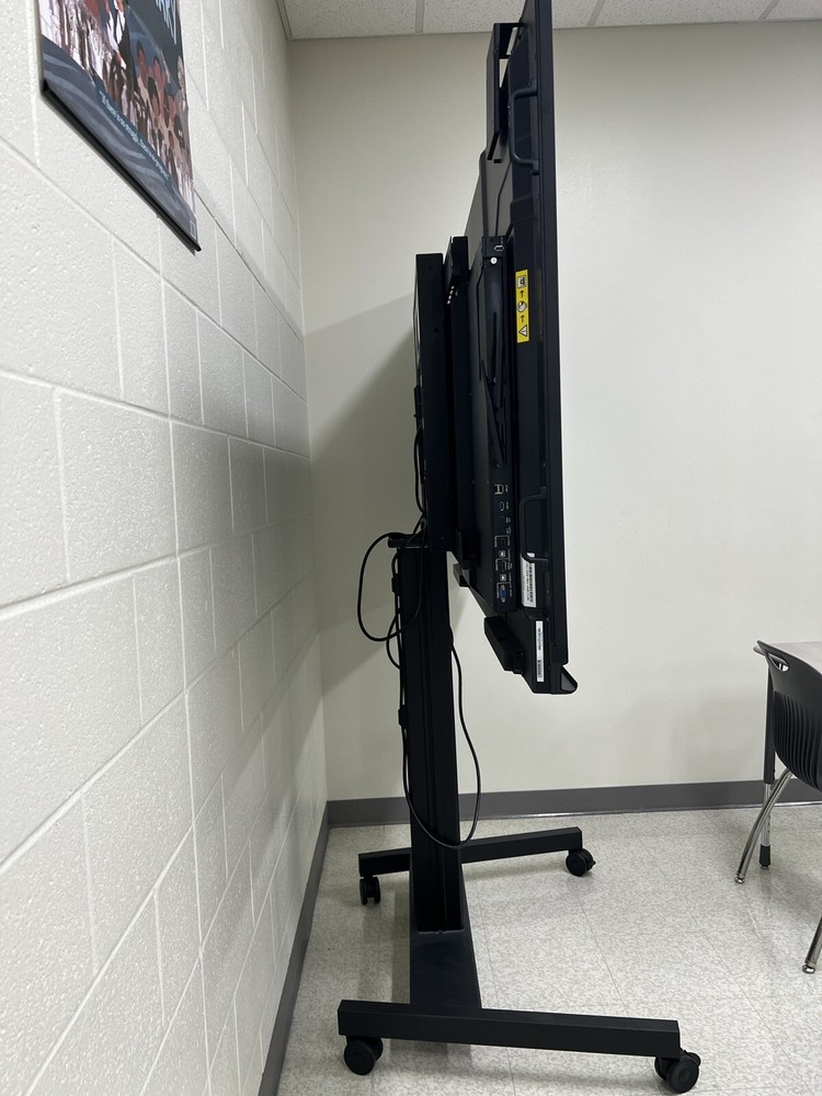 Promethean 75” Interactive TouchScreen Titanium Panel W/Optional Mobile Stand