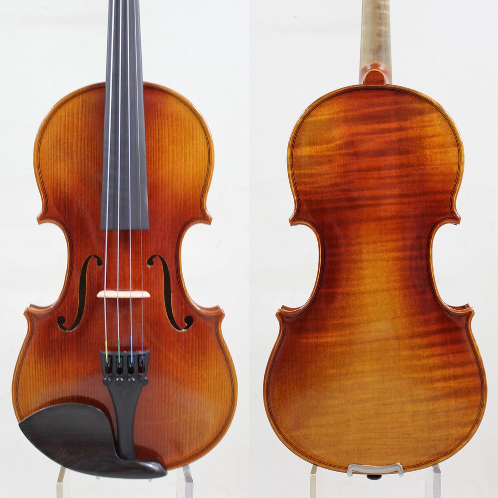 Handmade Violin ! 1/2 Size ! M8114 Rich Clear!