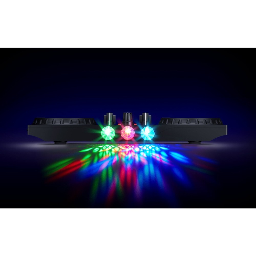 Numark Party Mix II Built-In Light Show DJ Controller with Backpack