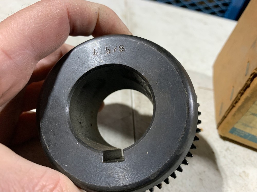 Westinghouse Flexicon Gear Coupling Rough Bore 1-5/8"?", NOS