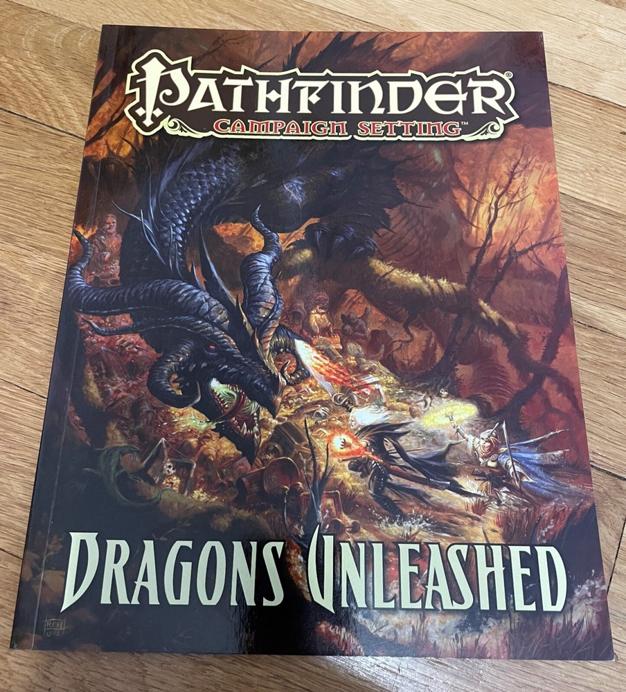 Pathfinder Campaign Setting Dragons Unleashed RPG D&D 3.5 D20