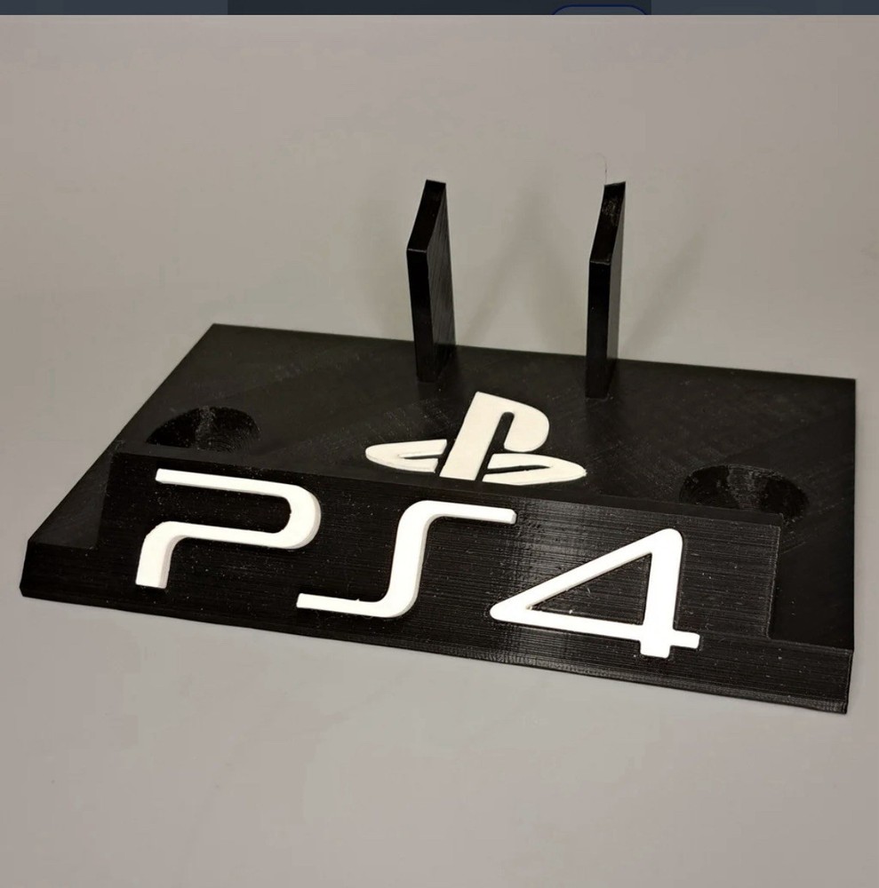 3D Printed PS4 Controller Stand – Sleek Holder for DualShock 4 Gamepad