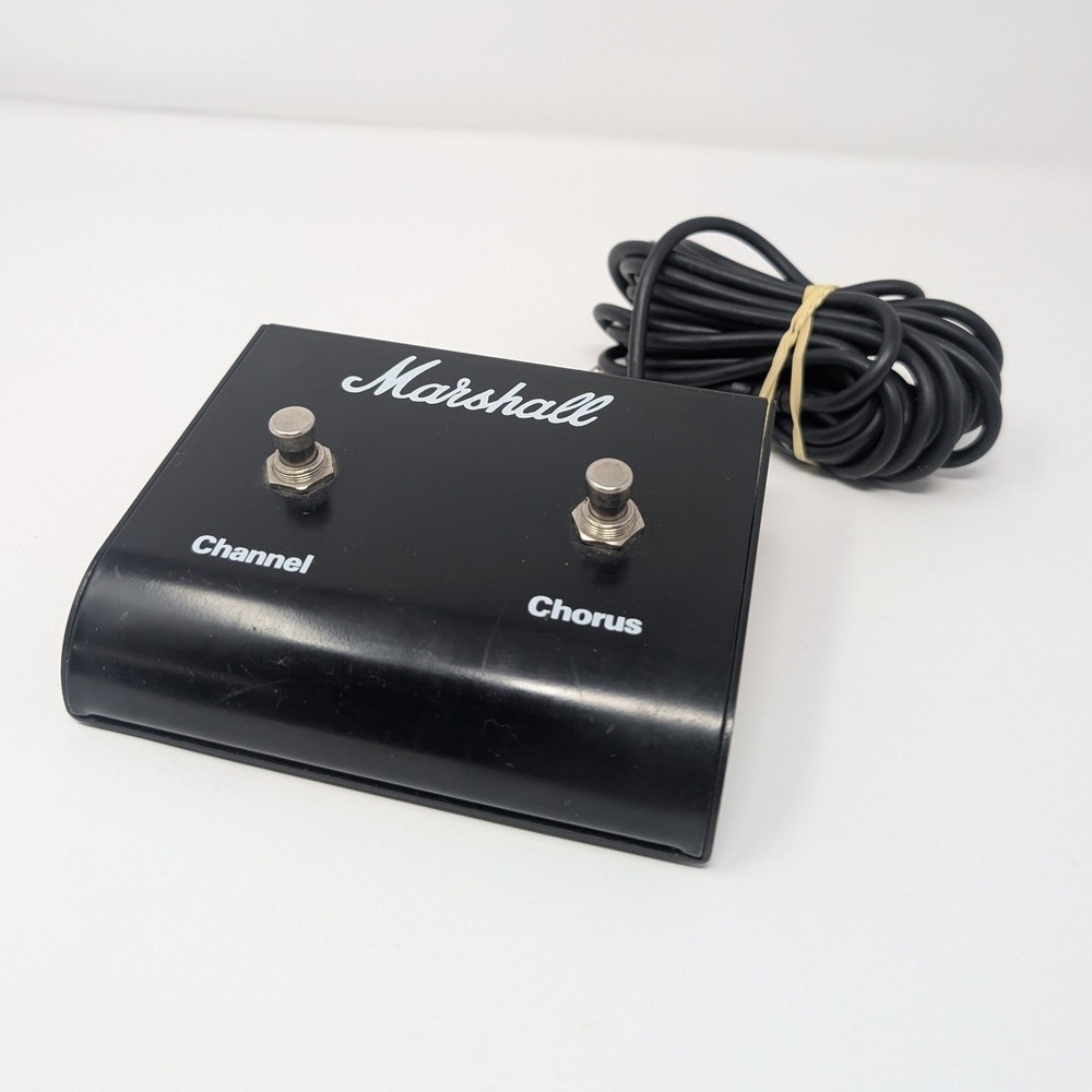 Marshall 2 Button Footswitch Channel Chorus DFX Guitar Effects