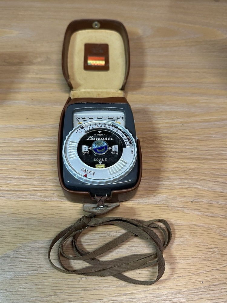 Vintage Gossen Lunasix Light Exposure Meter – Untested