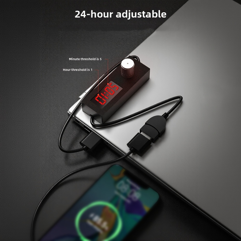 USB Power-off Switch For Fish Tanks Digital Display Screen 5V Input/output