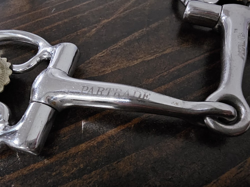 Partrade MetaLab Single Joint Show Snaffle Bit