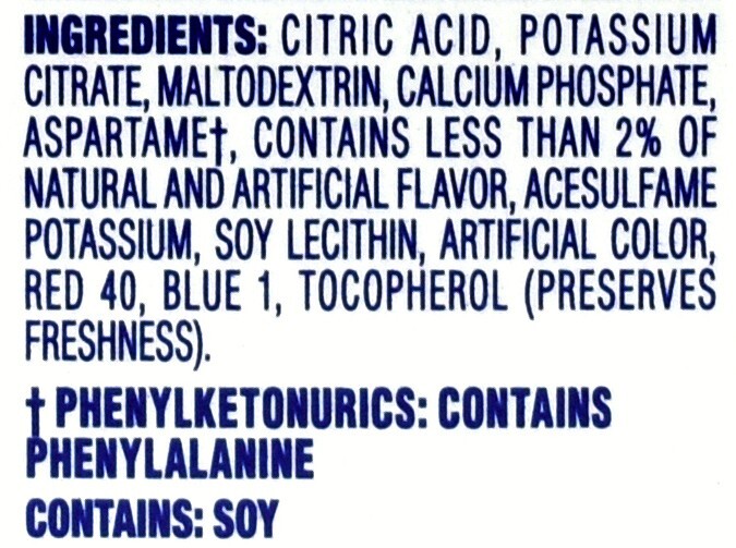 4 12-Quart Boxes Crystal Light Raspberry Lemonade Drink Mix
