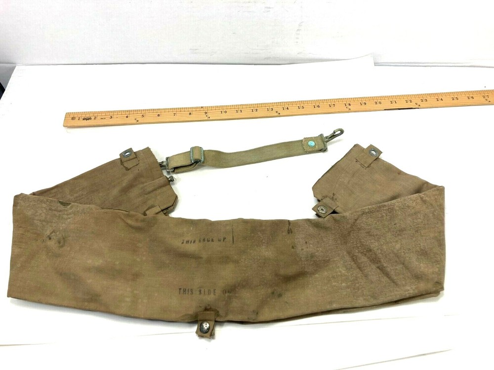 WW2 USN Life Belt, used fair