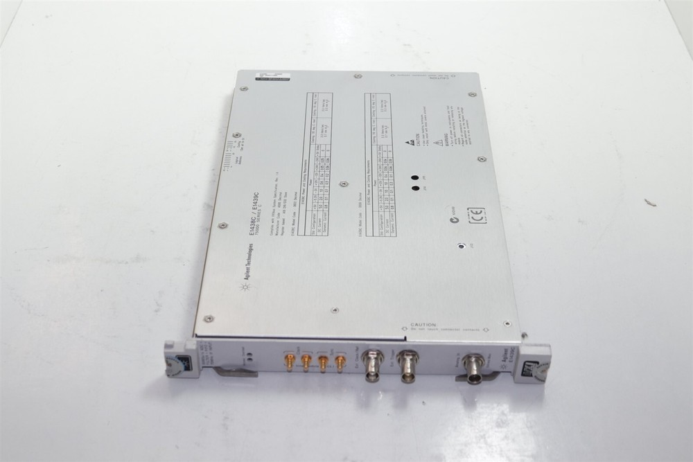 Hp Agilent VXI E8408A MainFrame E1438C E1439C Single Channel Digitizer