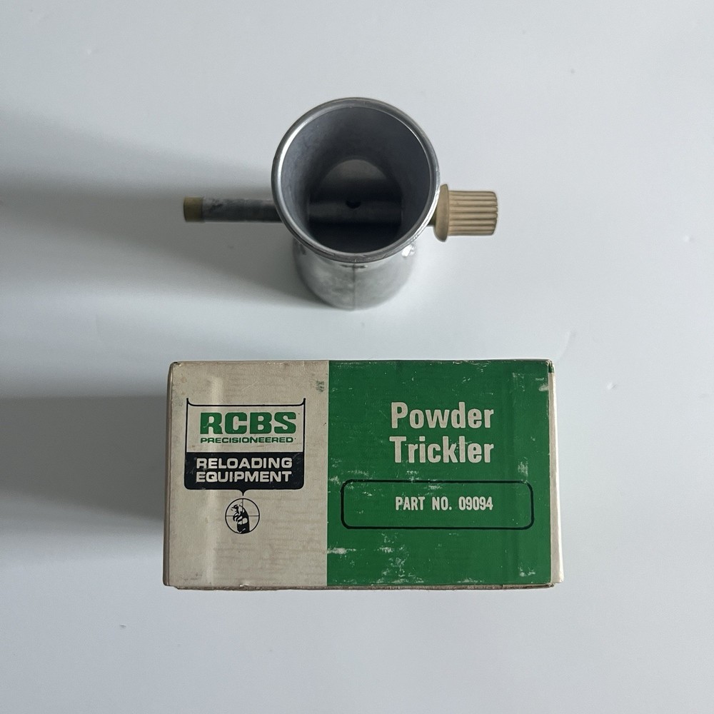 RCBS Precisioneered Reloading Equipment Powder Trickler Part # 09094
