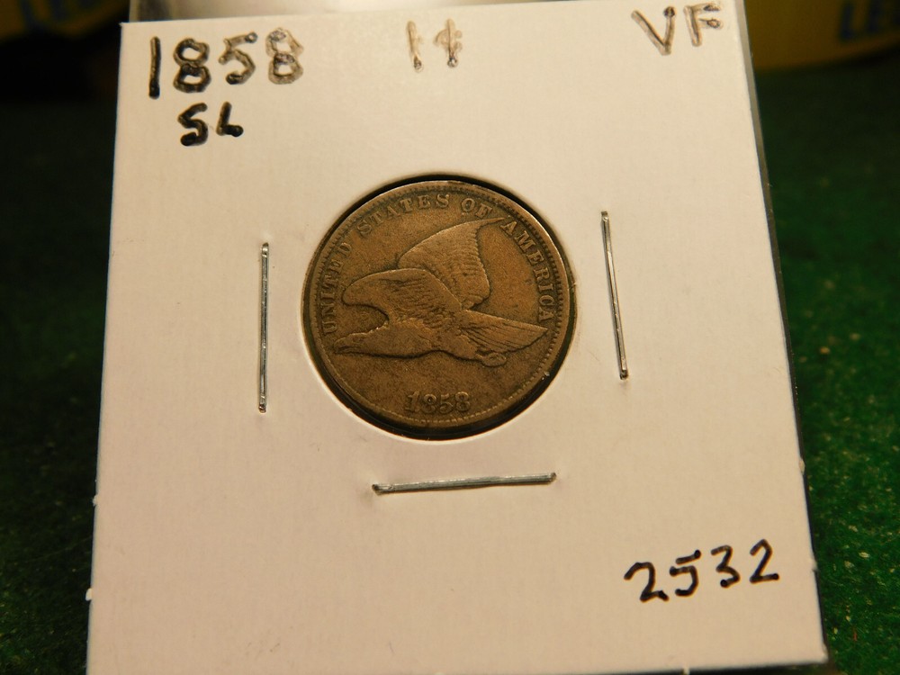 1858 Flying Eagle Cent   Item # 2532
