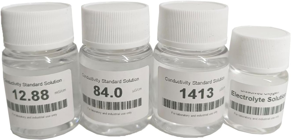 Multi-parameter Water Quality Tester with Fluid Ion Concentration Conductivity