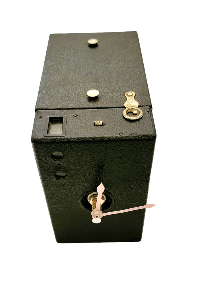Upcycled Kodak Box Camera Clock Film Vintage