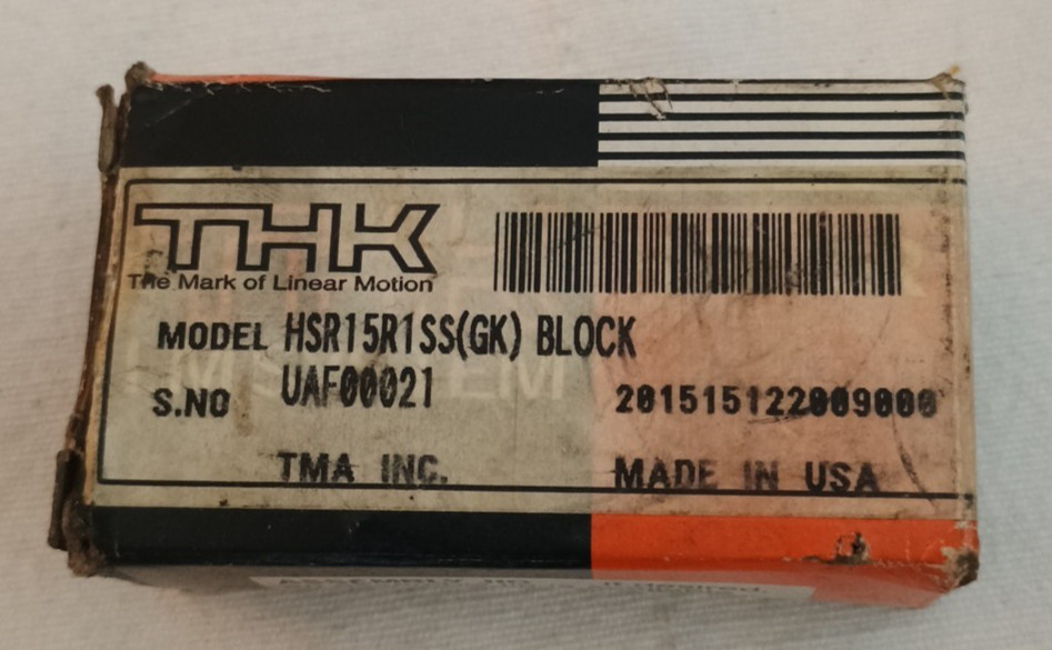 THK HSR15R1SS(GK) BLOCK Linear Guide