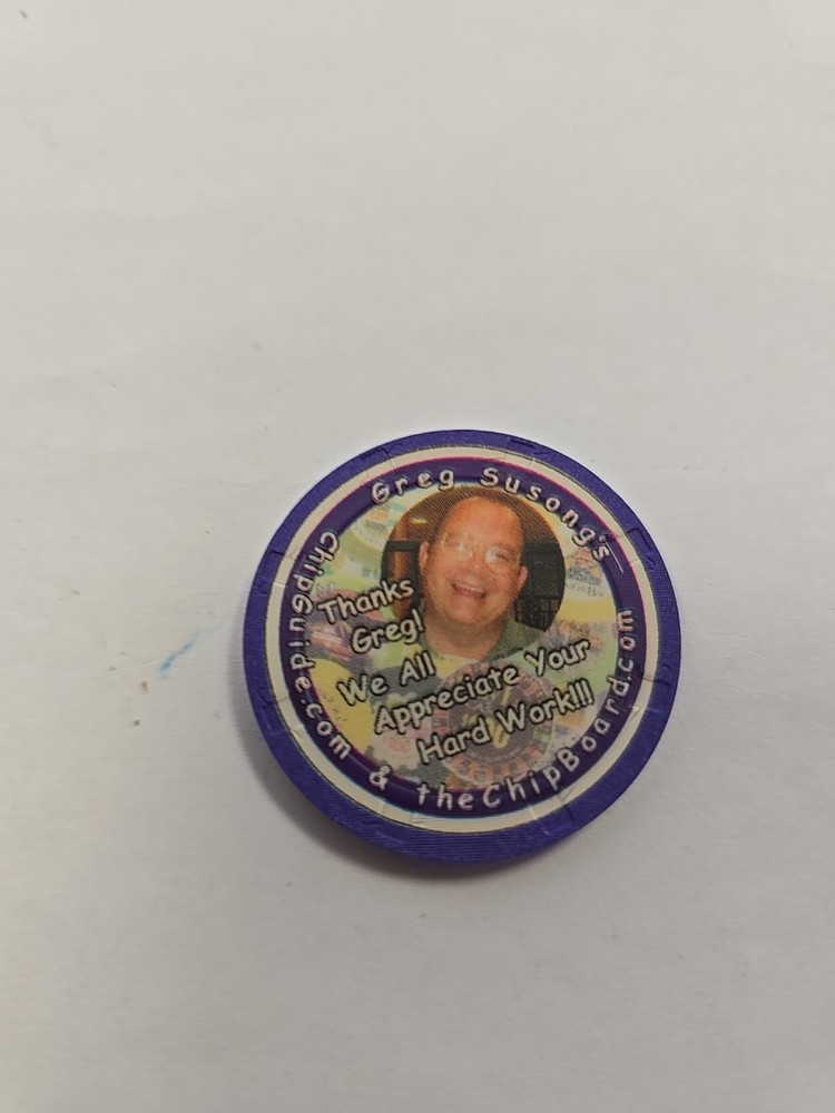 Greg Susong Casino Chip