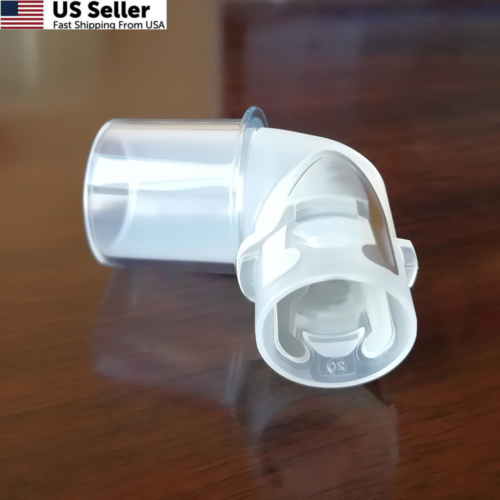 2Pack Replacement Elbow Connector for Mirage FX, White