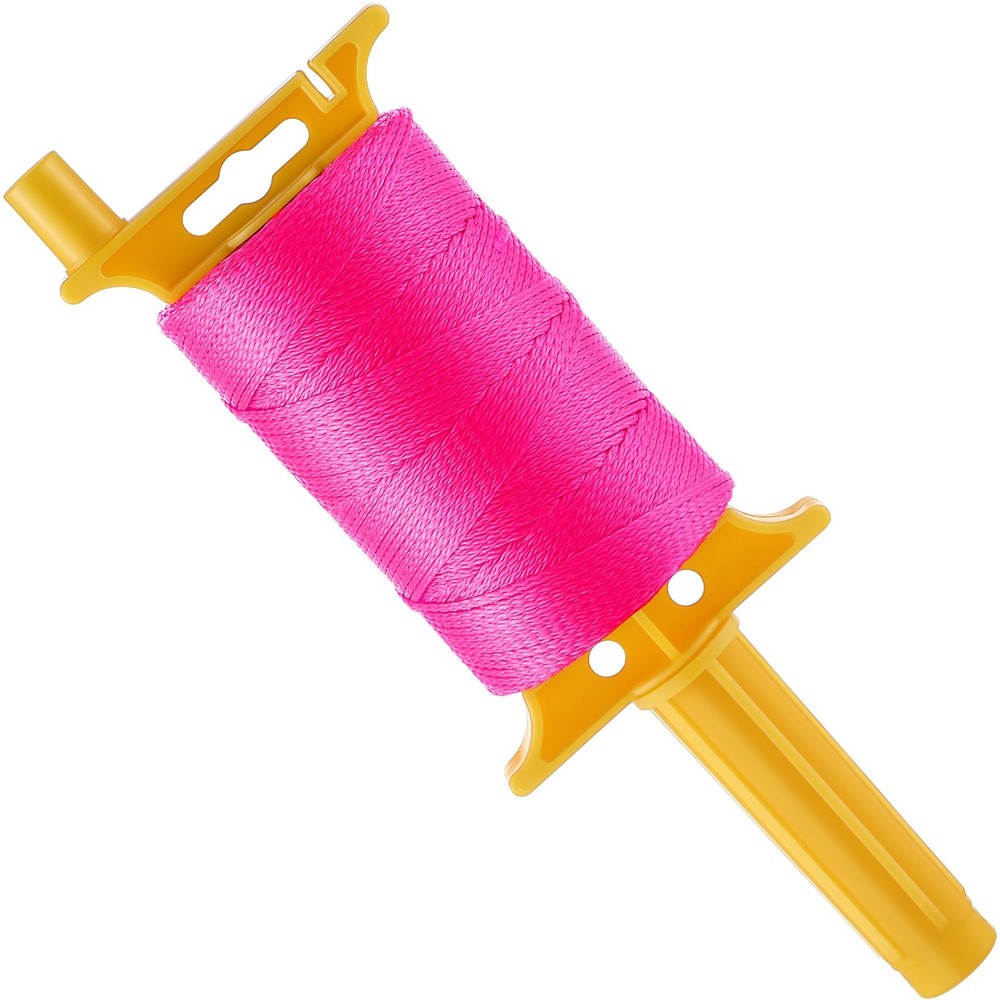 Mason String Line Reel with 10 String Line Level Kit, 540FT #18 Braided Nylon