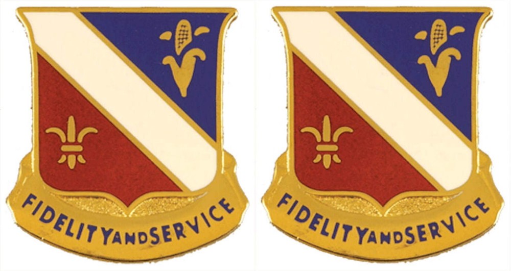 350th REGIMENT Distinctive Unit Insignia - Pair