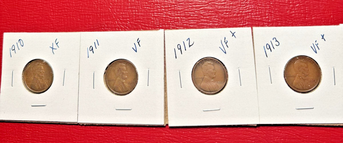 20 Lincoln Memorial Wheat Cents * 1910 to 1934 * Estate Purchase * #37