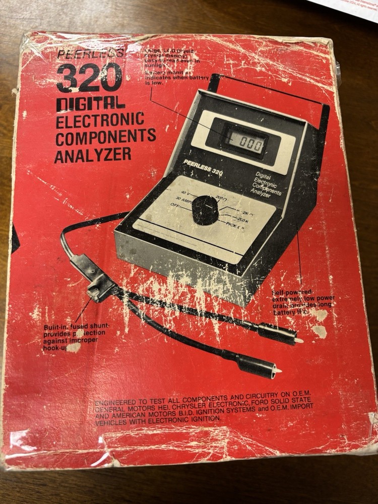 Digital  Electronic Components Analyzer By Peerless