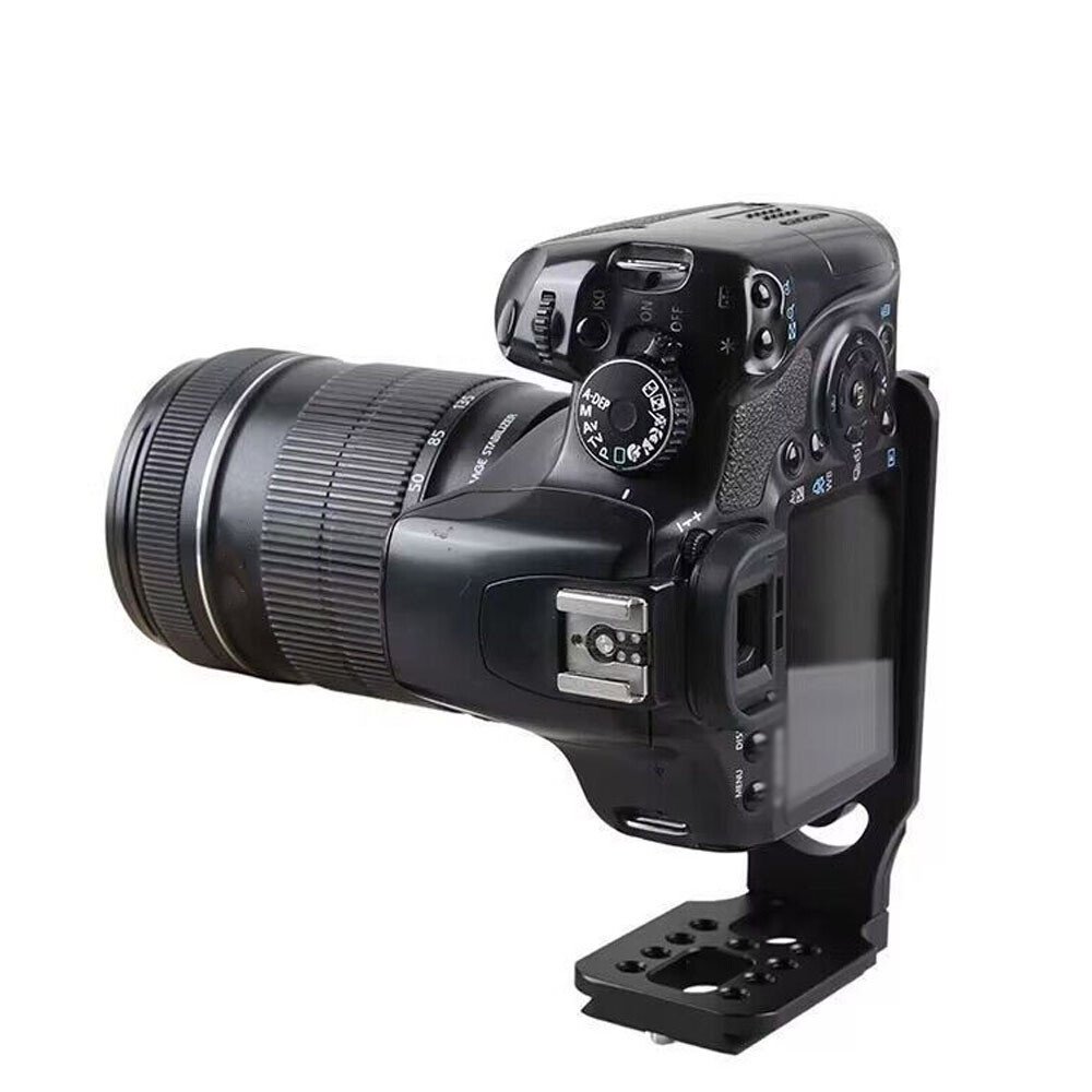 2pcs L-Bracket Quick Release Plate For Camera DSLR Camcorder Nonslip Bracket